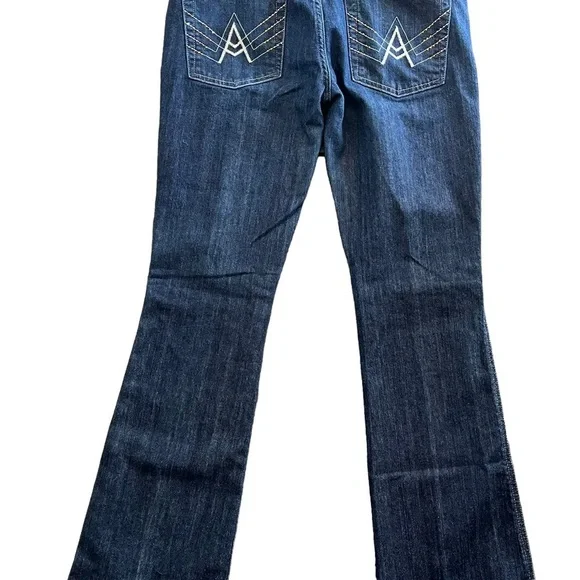 7 for mankind A pocket size 31 blue jeans - Picture 2 of 7